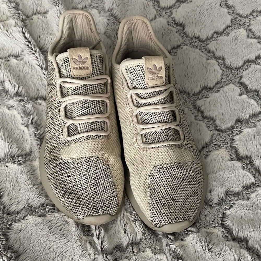 Adidas Brown Tubular Knit - Picture 1 of 5